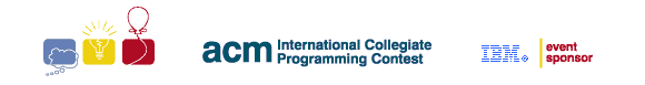 The 2010 ACM-ICPC International Collegiate Programming Contest,
Sponsored by IBM
